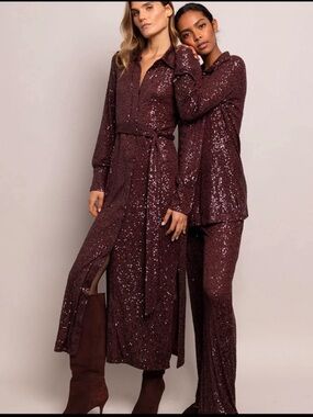 NWOT Cara Cara Verona Sequin Pant